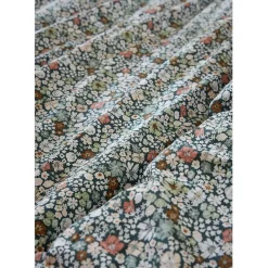 Housse de couette 240x220 cm et 2 taies d'oreiller 60x60cm en coton imprimé fleurs - Malia