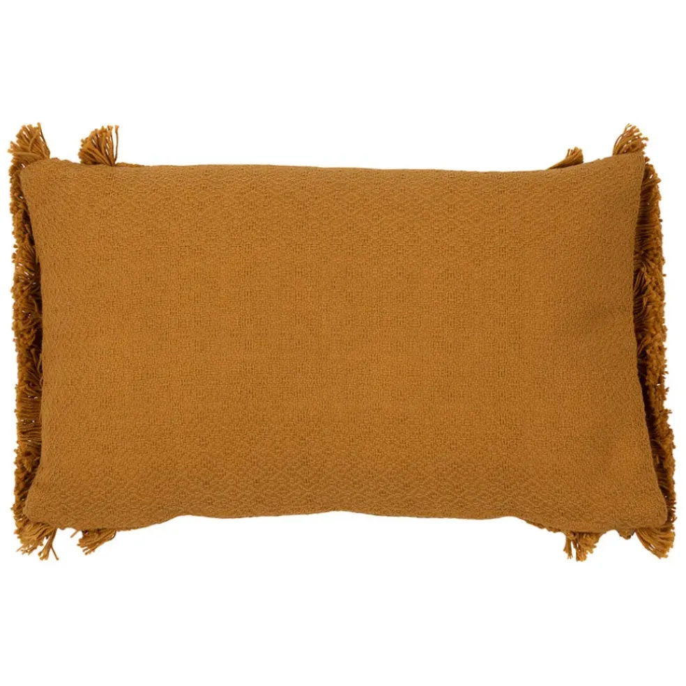 Housse de coussin amerida Moutarde en Coton