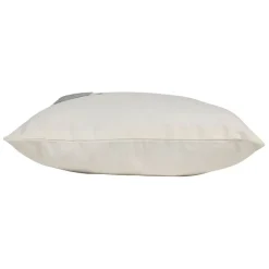 Housse de coussin écru et gris 45x45cm - Banquise