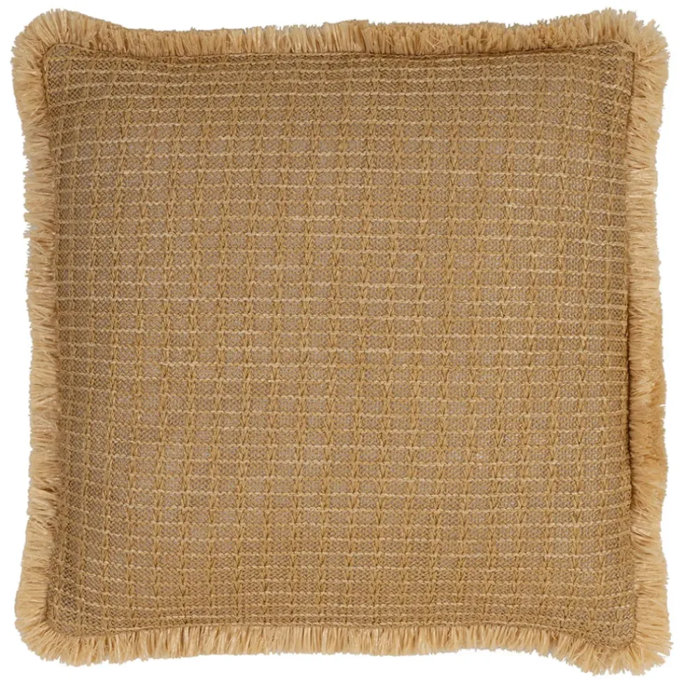 Housse de coussin d'extérieur en tissu naturel 45x45cm - Garden