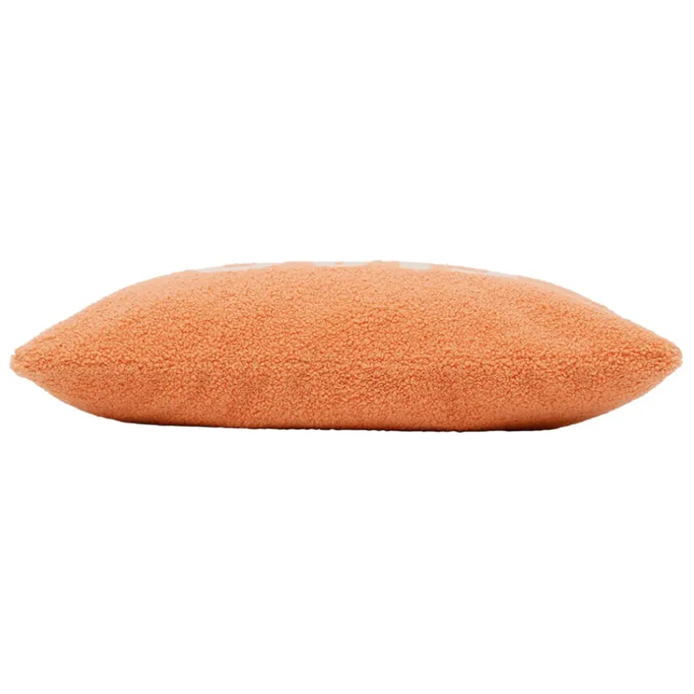 Housse de coussin en bouclettes Corail 50x30cm - Funny