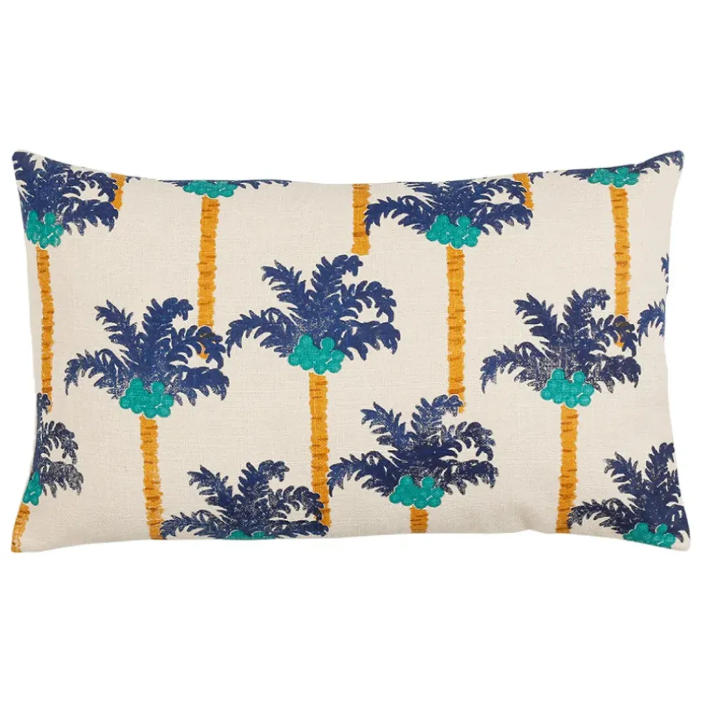 Housse de coussin en coton multicolore 50x30cm - Mocoa