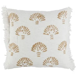 Housse de coussin en coton beige 45x45cm - Jaklel