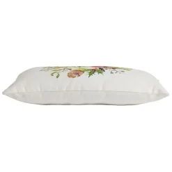 Housse de coussin en coton multicolore 50x30cm - Rouge-Gorge