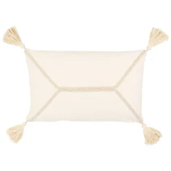 Housse de coussin en coton ecru 50x30cm - Organic