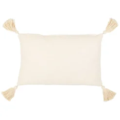 Housse de coussin en coton ecru 50x30cm - Organic