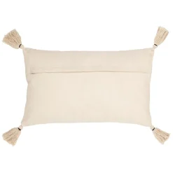 Housse de coussin en coton ecru 50x30cm - Organic