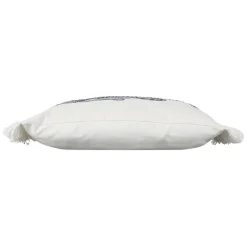 Housse de coussin en coton poisson bleu marine 50x30cm - Bord De Mer