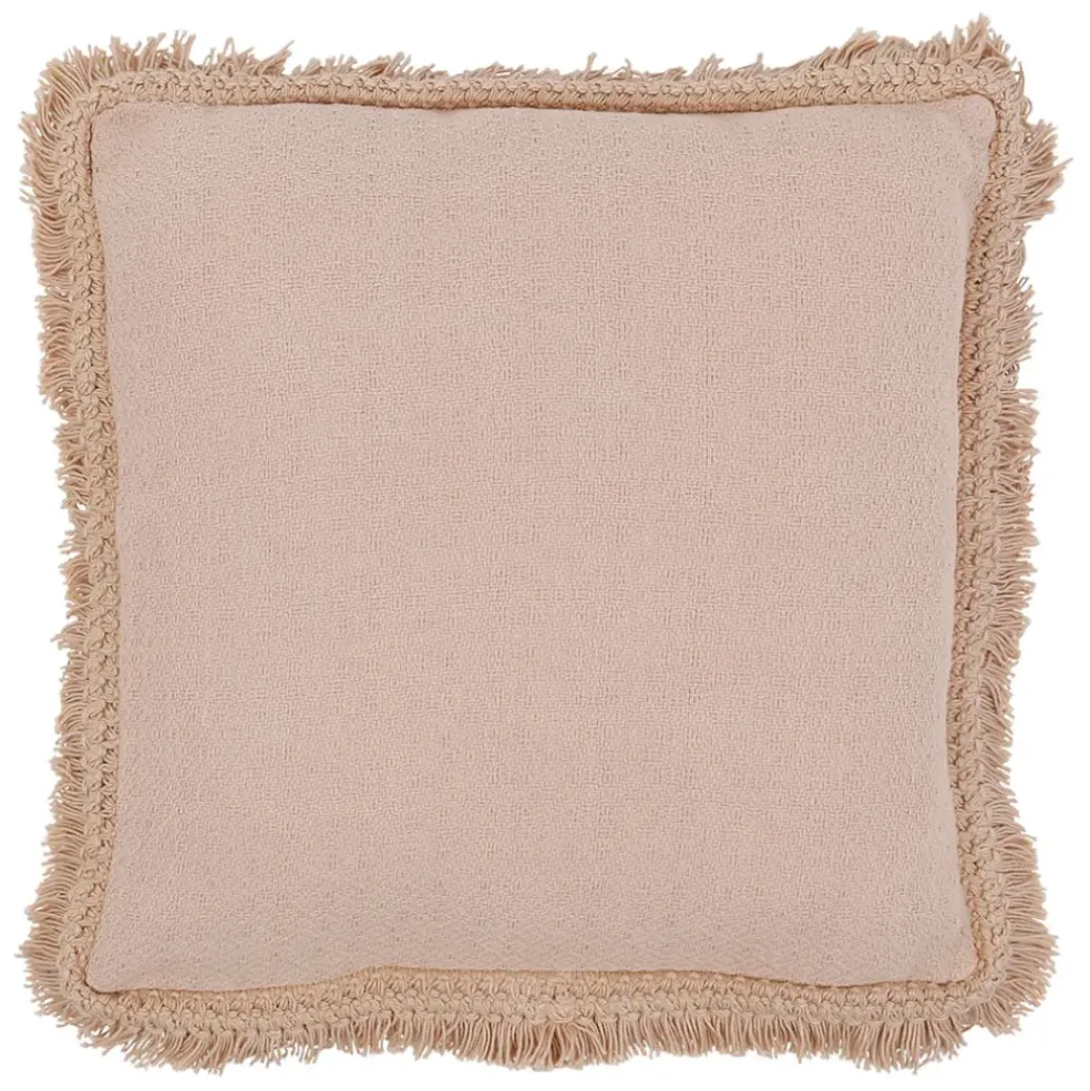 Housse de coussin en coton nude 45x45cm - Amerida