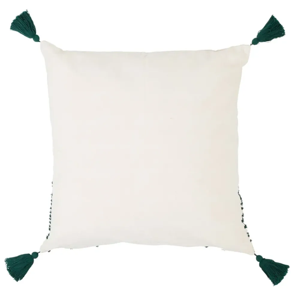 Housse de coussin en coton ecru 45x45cm - Mon sapin