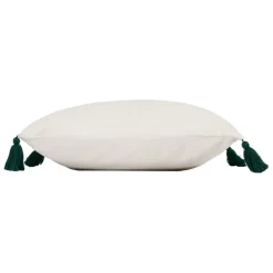 Housse de coussin en coton ecru 45x45cm - Mon sapin