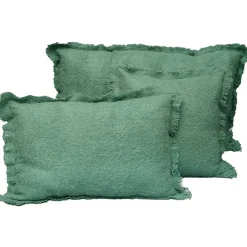 Housse de coussin en laine sauge 50x80cm - Aspen
