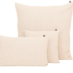 Housse de coussin en lin et coton naturel 80x80cm - Figari