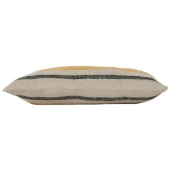 Housse de coussin en lin safran 50x30cm - Hemlin