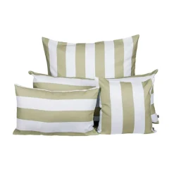 Housse de coussin en polyester outdoor lin 80x80cm - Riviera