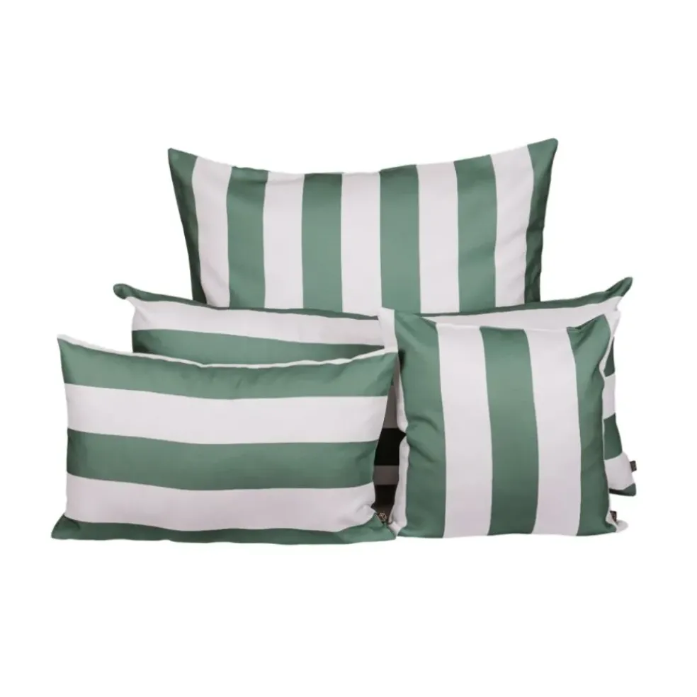 Housse de coussin en polyester outdoor jade 80x80cm - Riviera