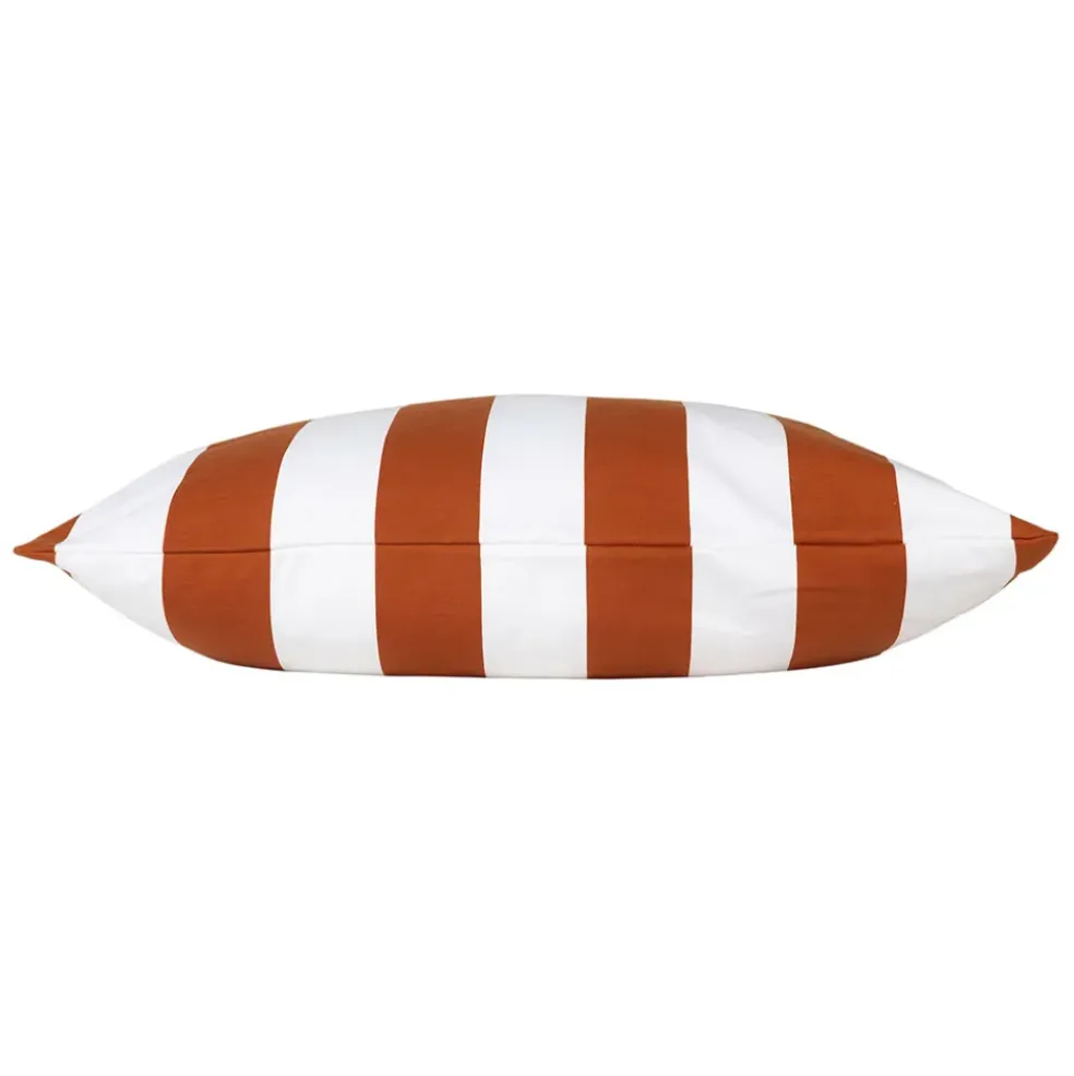 Housse de coussin en polyester outdoor cuivre 80x80cm - Riviera