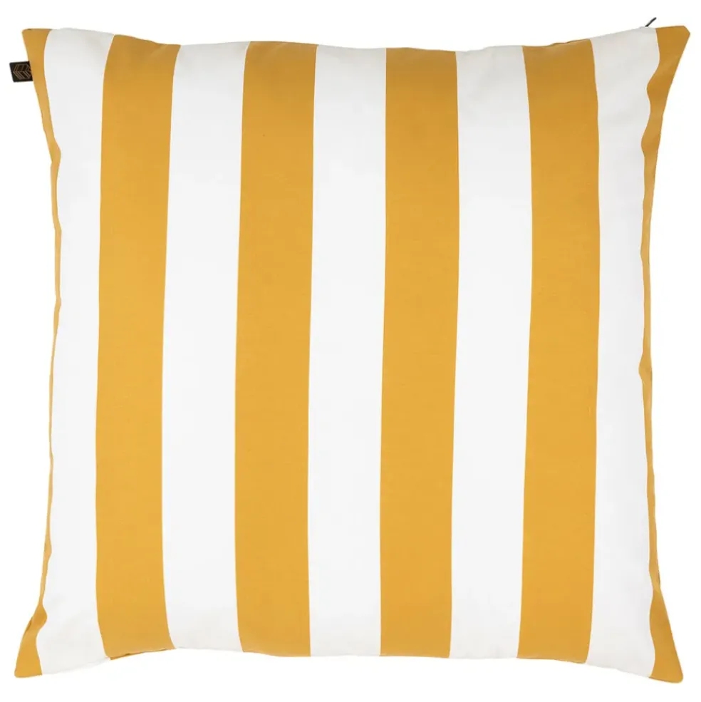 Housse de coussin en polyester outdoor curry 80x80cm - Riviera