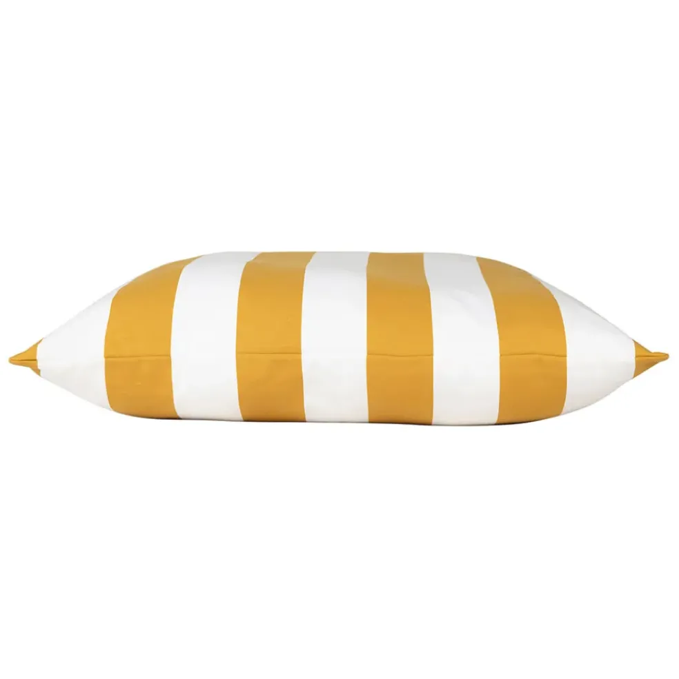 Housse de coussin en polyester outdoor curry 80x80cm - Riviera