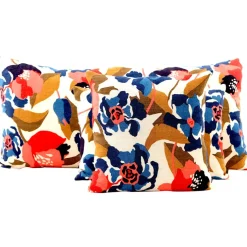 Housse de coussin encre en lin et coton 50x80cm - Ibiza