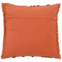 Housse de coussin eterra terra+indigo 45x45cm coton