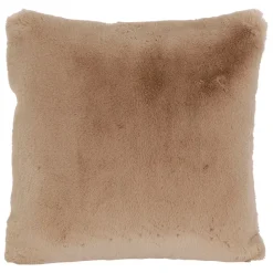 Housse de coussin taupe 45x45cm - Adalie