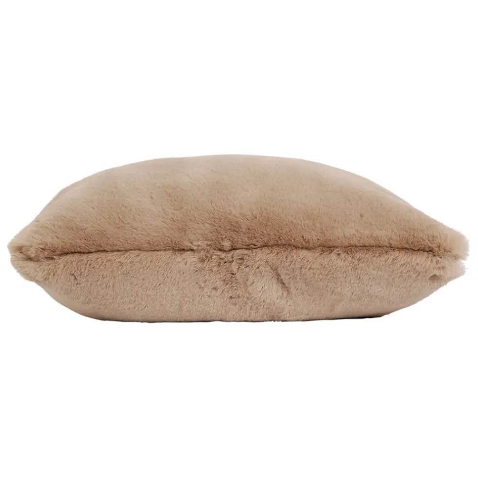 Housse de coussin taupe 45x45cm - Adalie