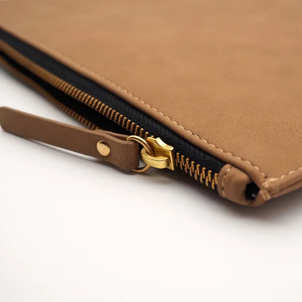 Housse d'ordinateur beige - Atelier