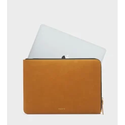 Housse d'ordinateur camel - Atelier