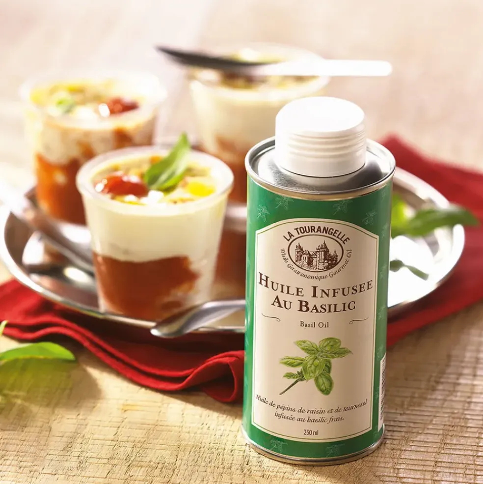 Huile infusée au basilic 250ml