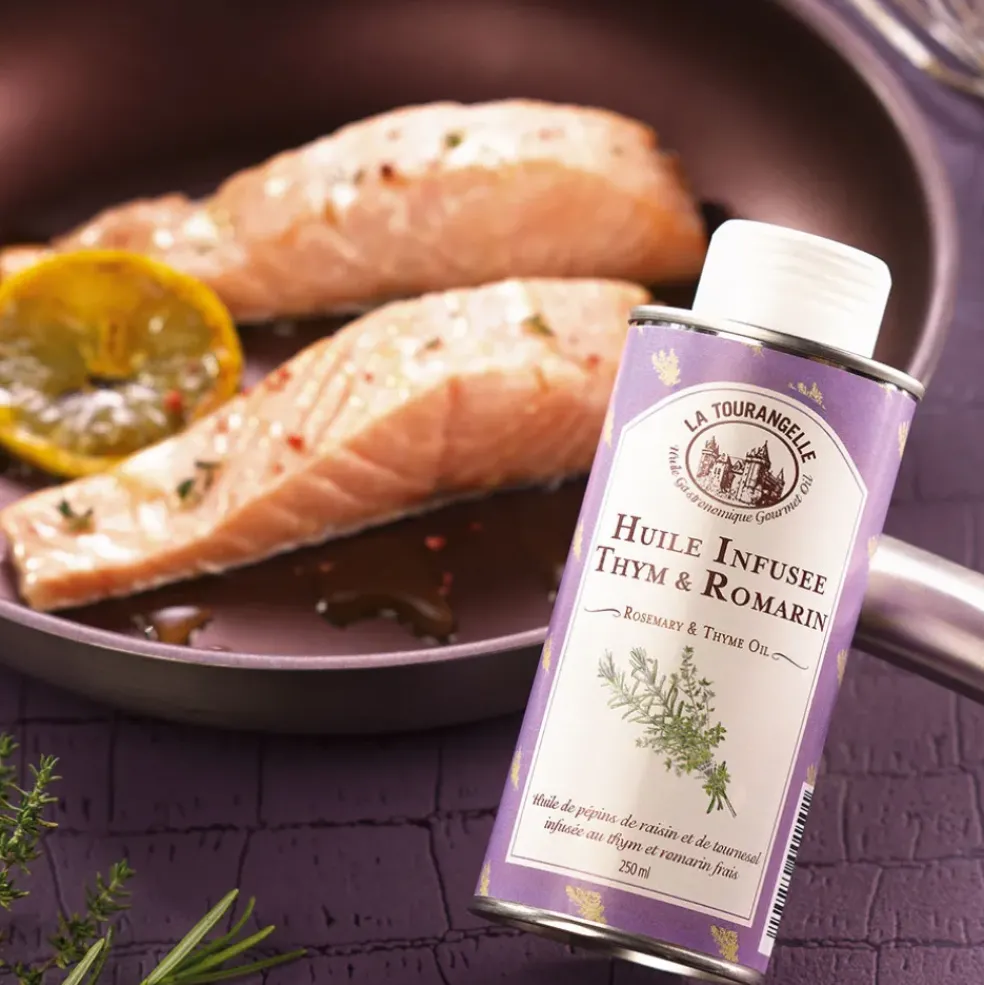 Huile infusée thym/romarin 250ml
