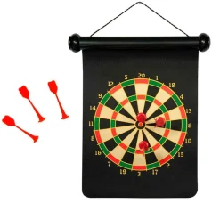 Jeu de flechettes magnetiques noir