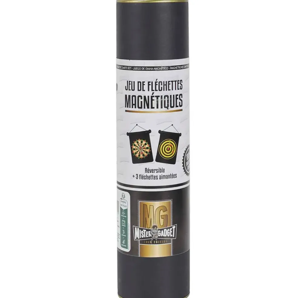 Jeu de flechettes magnetiques noir