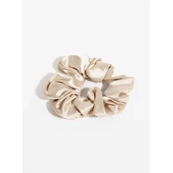 Kit de sommeil en satin champagne