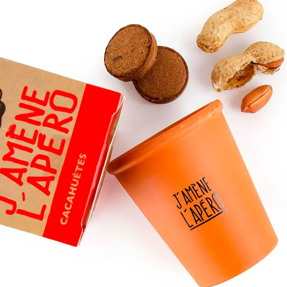 Kit message j'amène l'apéro - cacahuètes