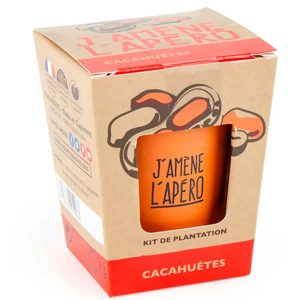 Kit message j'amène l'apéro - cacahuètes