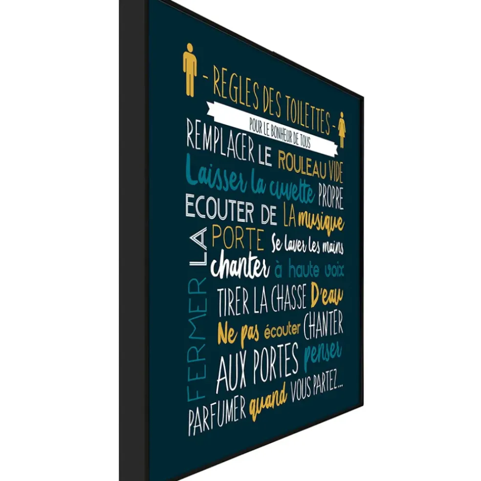 Lambox w regl toilettes 40x40cm g lama noir