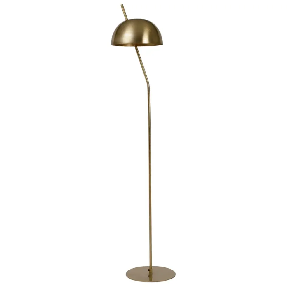 Lampadaire en fer h163cm doré - Ardecor