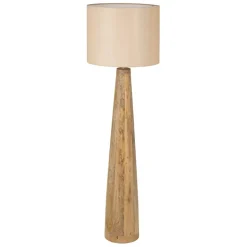Lampadaire en manguier naturel h122cm - Eterra