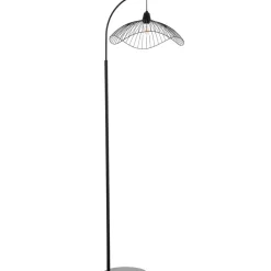 Lampadaire en métal noir H175cm - Vagala
