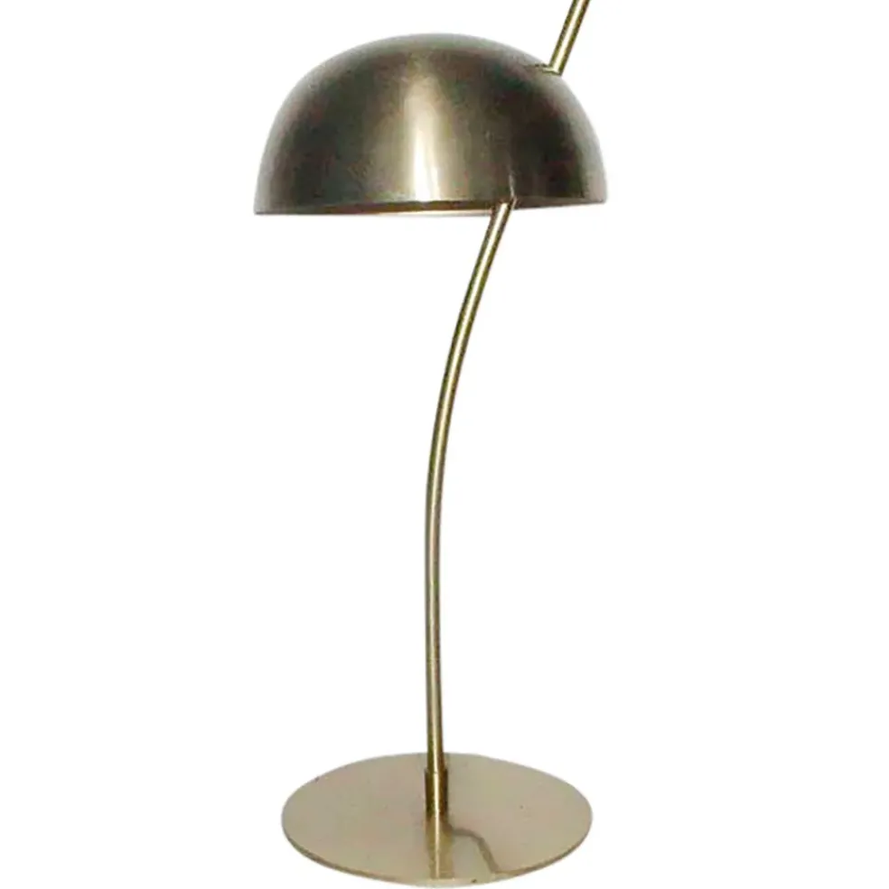 Lampe à poser en fer h54cm doré - Ardecor