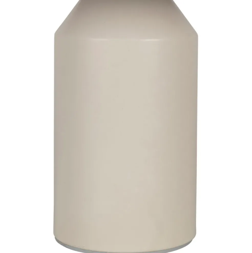 Lampe champignon tactile en fer blanc h23cm - Arty
