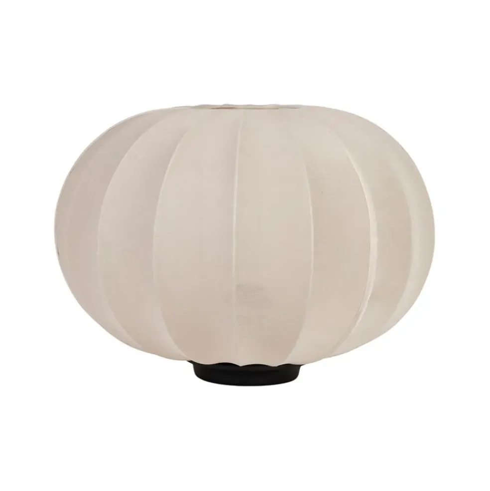 Lampe en coton beige h24.5cm - Klosen