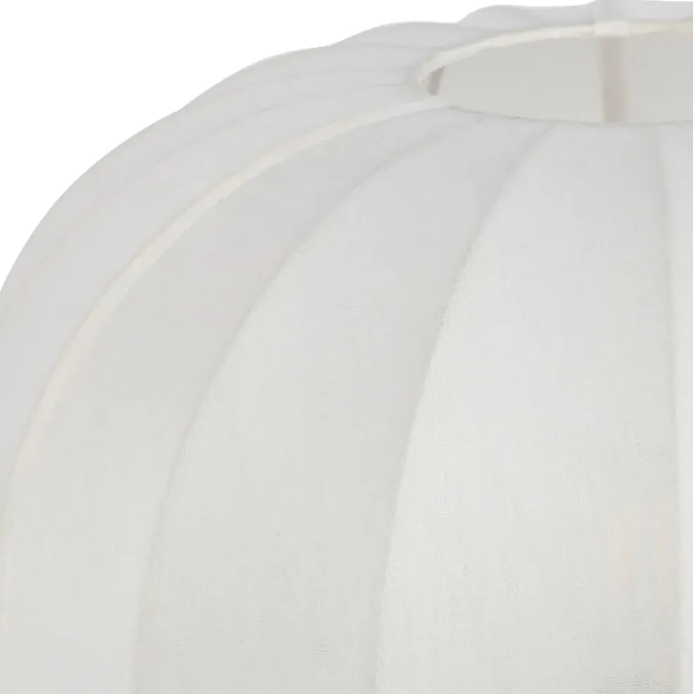 Lampe en coton écru d40xh28.5cm - Aurore