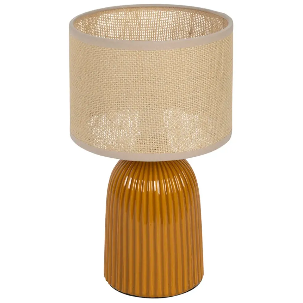 Lampe en céramique curry h28cm - Essencia