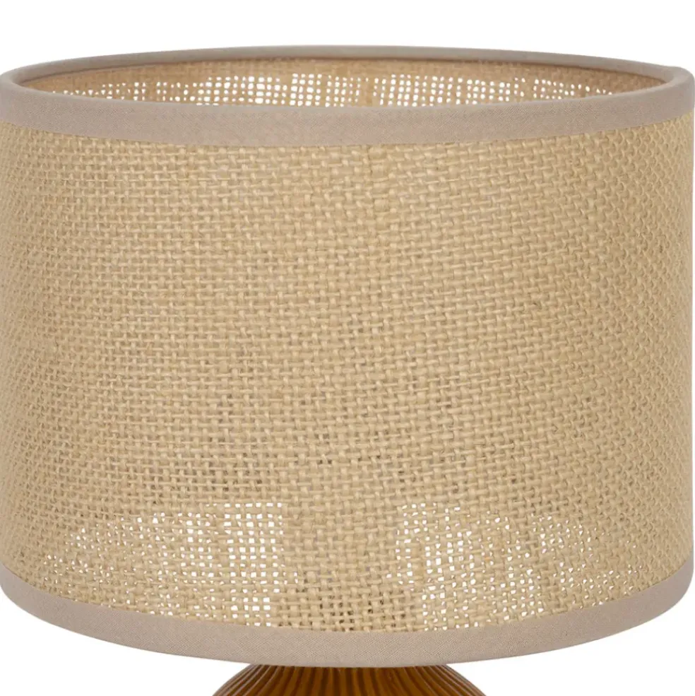 Lampe en céramique curry h28cm - Essencia
