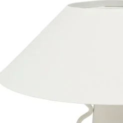 Lampe en fer écru d38xh47cm - Ardecor