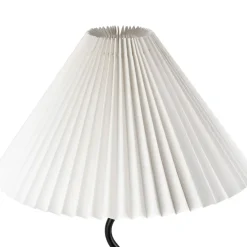 Lampe en fer noir et blanc h50cm - Funky