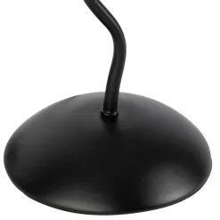 Lampe en fer noir et blanc h50cm - Funky