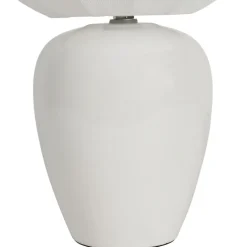 Lampe en porcelaine blanc h33cm - Klosen